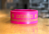 Neon Pink Slap Bracelet